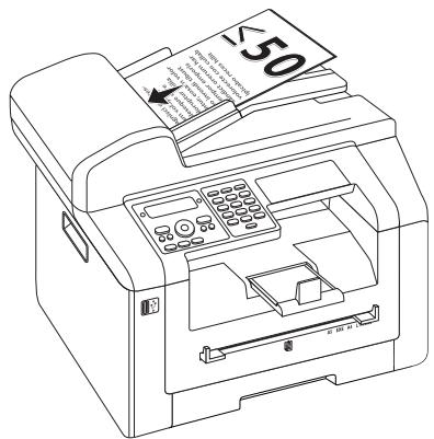 PHILIPS SFF6170DW - Insert Documents into the Automatic Document Feeder - 1