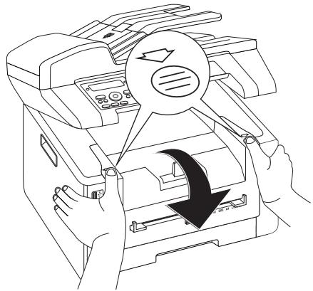 PHILIPS SFF6170DW - Clearing Paper Jam in the Print Unit - 2