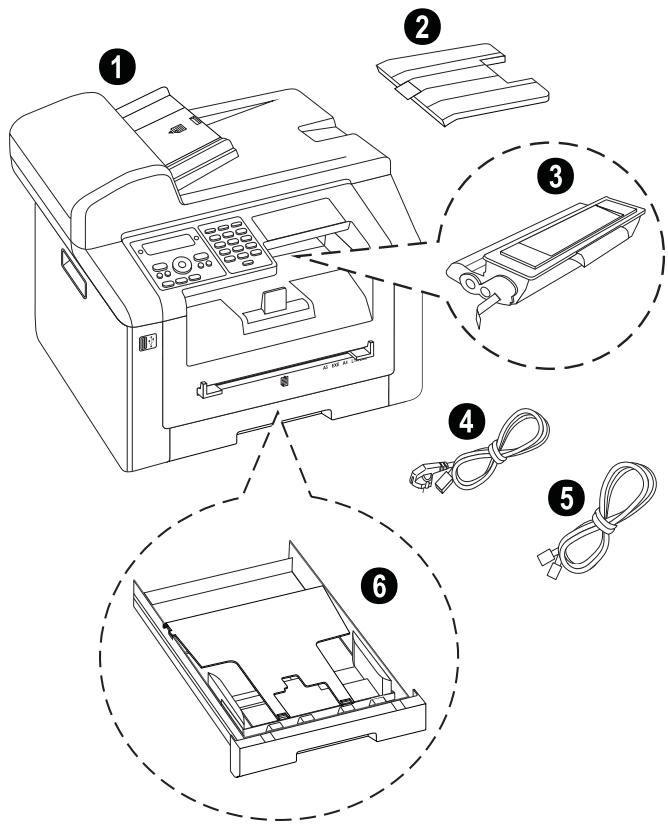 PHILIPS SFF6170DW - Packing Contents - 1
