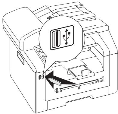 PHILIPS SFF6170DW - Saving Telephone Book onto USB Storage Medium - 1