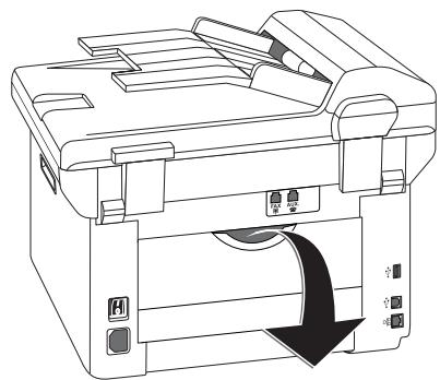PHILIPS SFF6170DW - Fixing Paper Jam in the Duplex Unit/Fuser Unit - 1