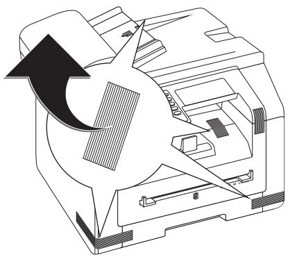 PHILIPS SFF6170DW - Removing Packaging Material from the Device - 1
