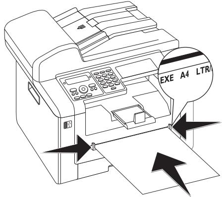 PHILIPS SFF6170DW - Load Paper into the Manual Paper Feed - 1