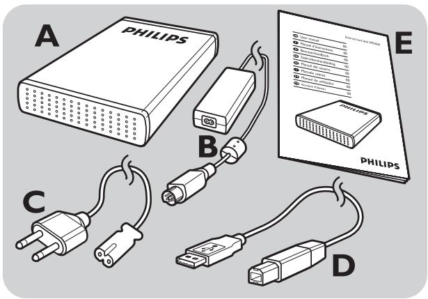 PHILIPS SPE3040CC - Packungsinhalt - 1