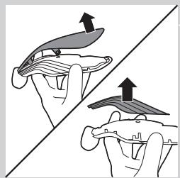PHILIPS BG 2036 - Removing the rechargeable battery - 2