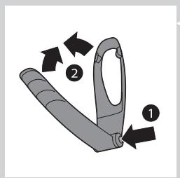 PHILIPS BG 2036 - Cortar com o acessario para cortar os pêlos das costas (apenas nos modelos BG2036/BG2038) - 6