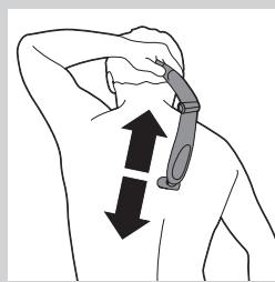 PHILIPS BG 2036 - Scheren met het scheerhulpstuk voor de rug (alleen BG2036/BG2038) - 3