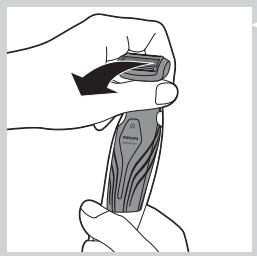 PHILIPS BG 2036 - Afeitado con el accesorio de afeitado para la parte posterior (solo modelos BG2036/BG2038) - 5