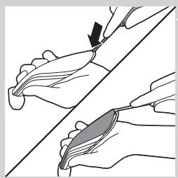 PHILIPS BG 2036 - Removing the rechargeable battery - 1