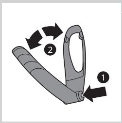 PHILIPS BG 2036 - Afeitado con el accesorio de afeitado para la parte posterior (solo modelos BG2036/BG2038) - 1