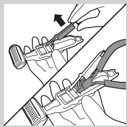 PHILIPS BG 2036 - Removing the rechargeable battery - 5