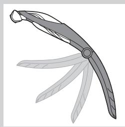 PHILIPS BG 2036 - Scheren met het scheerhulpstuk voor de rug (alleen BG2036/BG2038) - 4