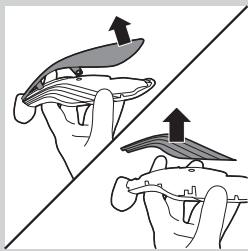PHILIPS BG 2036 - Rimozione della batteria ricaricabile - 2