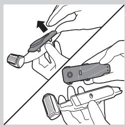 PHILIPS BG 2036 - Retrait de la batterie rechargeable - 4