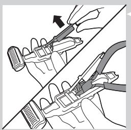 PHILIPS BG 2036 - Retirar a bateria recarregável - 5