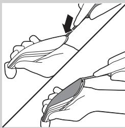 PHILIPS BG 2036 - Retrait de la batterie rechargeable - 1