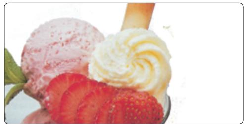 PHILIPS HR 2305 - Strawberry ice cream mousse - 1