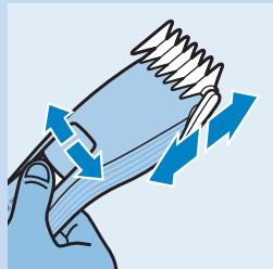 PHILIPS QC 5390 - Clipping with comb - 2