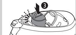 PHILIPS EX-PERFECTCARE PURE GC7635 - Before first use - Placing the ANTI-CALC cartridge - 4
