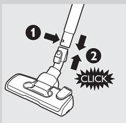PHILIPS FC9302/01 - Attaching the handgrip - 2