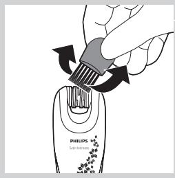 PHILIPS HP6565/30 - Cleaning the intimate area epilator - 2
