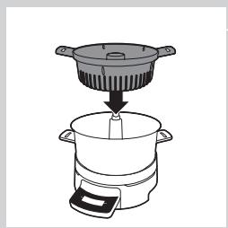 PHILIPS HR1051/30 - Smelten, sudderen, koken, braden en warmhouden met het roerhulpstuk - 3