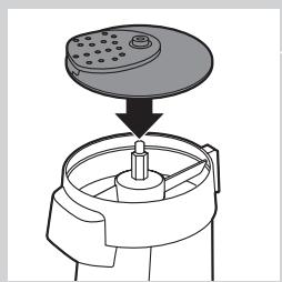 PHILIPS HR1051/30 - Préparation de la Cutting Tower - 3