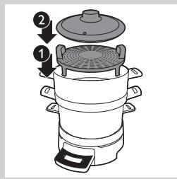 PHILIPS HR1051/30 - Rangement du HomeCooker - 3