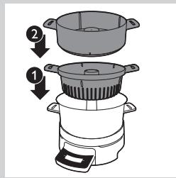 PHILIPS HR1051/30 - Rangement du HomeCooker - 2