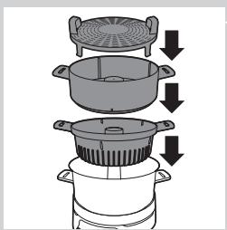 PHILIPS HR1051/30 - Cuire à la vapeur et faire bouillir sans l'agitateur - 5
