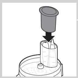 PHILIPS HR1051/30 - Den Schneideturm verwenden - 2