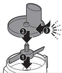 PHILIPS HR1051/30 - Rangement de la Cutting Tower - 2