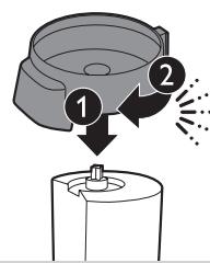 PHILIPS HR1051/30 - Rangement de la Cutting Tower - 1
