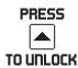 PHILIPS PR3093/00 - Locking and unlocking the remote control - 1