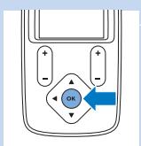 PHILIPS PR3093/00 - Inserting the batteries in the remote control - 6