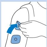 PHILIPS PR3094/00 - Fixation des électrodes et des unités TENS - 3