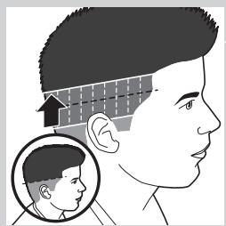 PHILIPS QC-5130 - Creating a smooth transition between two hair lengths - 2