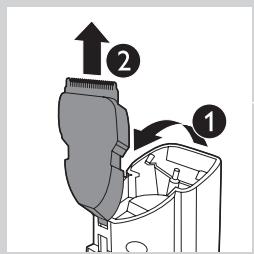 PHILIPS QC-5130 - Substituição do componente de corte - 1