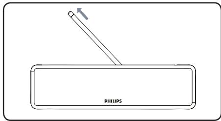 PHILIPS SDV5225/12 - Pour une réception VHF/FM - 1