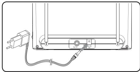 PHILIPS SDV6222/12 - Connexion au téléviseur - 2