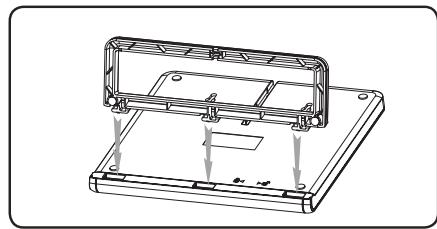 PHILIPS SDV7220/12 - Assemblage de l'antenne et du support - 2