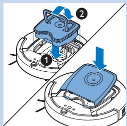 PHILIPS FC8820/01 SMARTPRO ACTIVE - Den Staubbehälter entleeren und reinigen - 5