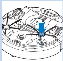 PHILIPS FC8820/01 SMARTPRO ACTIVE - Sustitución de los cepillos laterales - 2