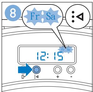 8 Fr Sa 12:15 Fr Sa