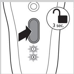 PHILIPS SATIN PERFECT HP6581 - Bloqueio de viagem - 2