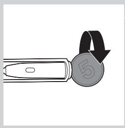 PHILIPS SATIN PERFECT HP6581 - Substituicao das pilhas - 1