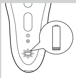 PHILIPS SATIN PERFECT HP6581 - Baterias fracas ou vazias - 1