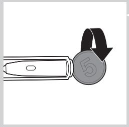 PHILIPS SATIN PERFECT HP6581 - Replacing the batteries - 1