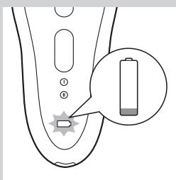 PHILIPS SATIN PERFECT HP6581 - Accu's hijna leeg of leeg - 1