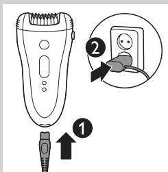 PHILIPS SATIN PERFECT HP6581 - Preparar para a utilização - 1